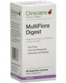 Clinicians Multiflora Digest is a clinically researched probiotic that does NOT require refrigeration.